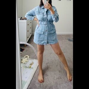 Zara denim dress